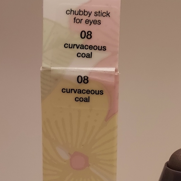 CLINIQUE Chubby Stick Shadow Tint For Eyes *08 CURVACEOUS COAL* / .10 oz / NIB - Picture 4 of 6